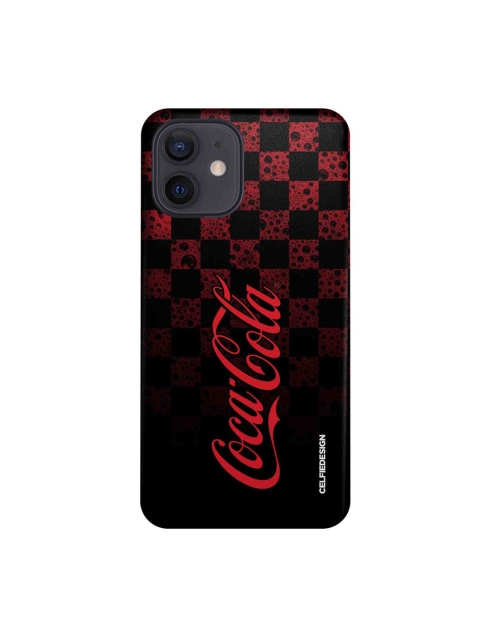 

CelfieDesign Black & Red Fizz Black iPhone 12 Slim Case