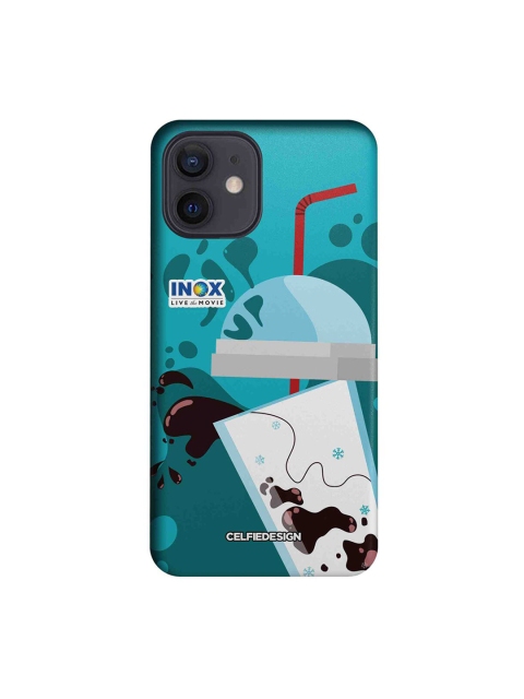 

CelfieDesign Blue & White Printed iPhone 12 Back Case