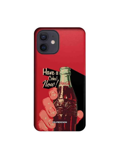 

CelfieDesign Multicoloured Have A Coke Now Printed iPhone 12 Back Case, Multi