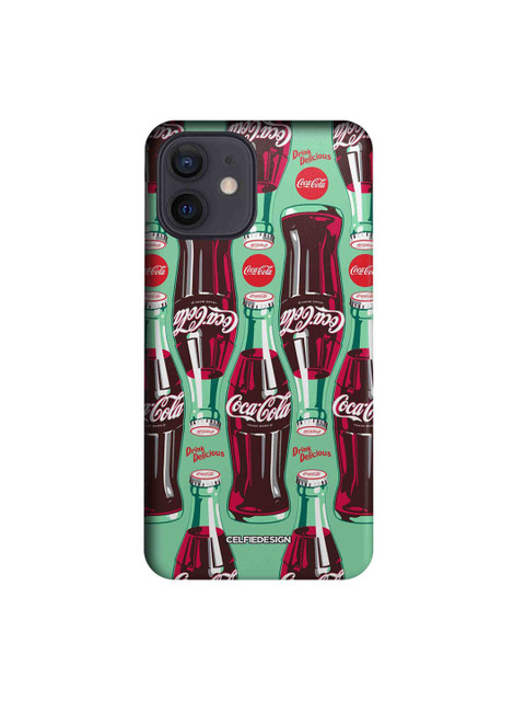 

CelfieDesign Green & Maroon Relive Happiness iPhone 12 Back Case