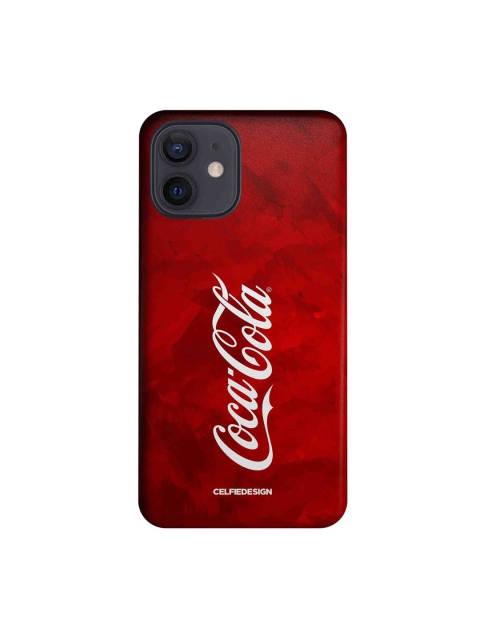 

CelfieDesign Red & White Typography Printed iPhone 12 Slim Case
