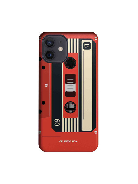 

CelfieDesign Red Casette iPhone 12 Slim Case