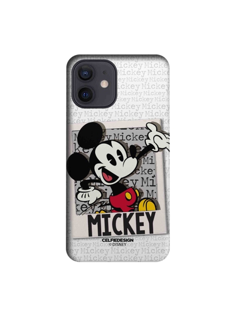 

CelfieDesign Multicoloured Hello Mr Mickey iPhone 12 Slim Case, Multi