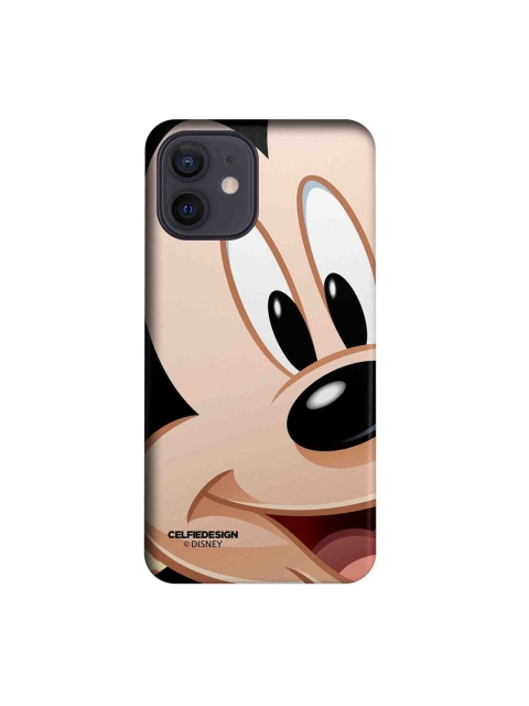 

CelfieDesign Multicolored Zoom Up Mickey iPhone 12 Slim Back Case, Multi