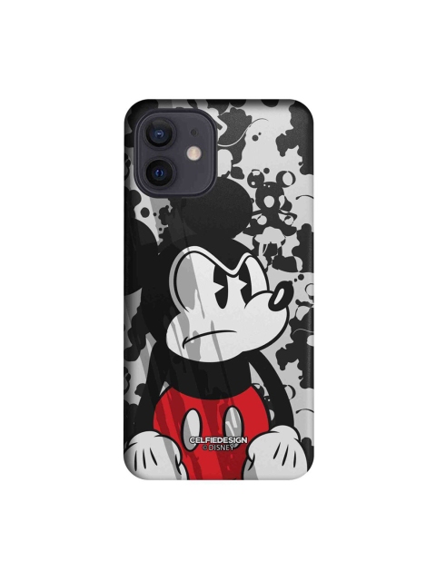 

CelfieDesign Black Grumpy Mickey iPhone 12 Slim Case