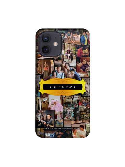 

CelfieDesign Multicoloued Friends Collage iPhone 12 Slim Case, Multi