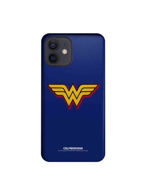 

CelfieDesign Multicolored Logo Wonder Woman iPhone 12 Slim Back Case, Multi
