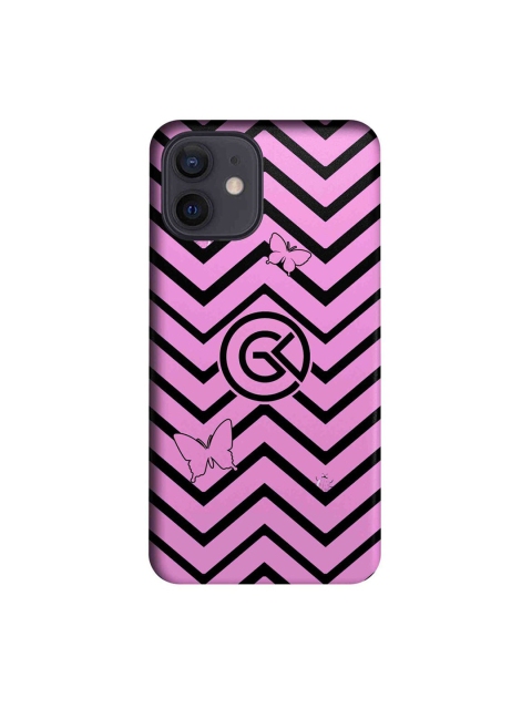 

CelfieDesign Multicolored Waves iPhone 12 Slim Back Case, Multi