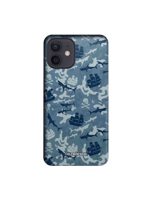 

CelfieDesign Multicoloured Pirates Pattern iPhone 12 Slim Case, Multi