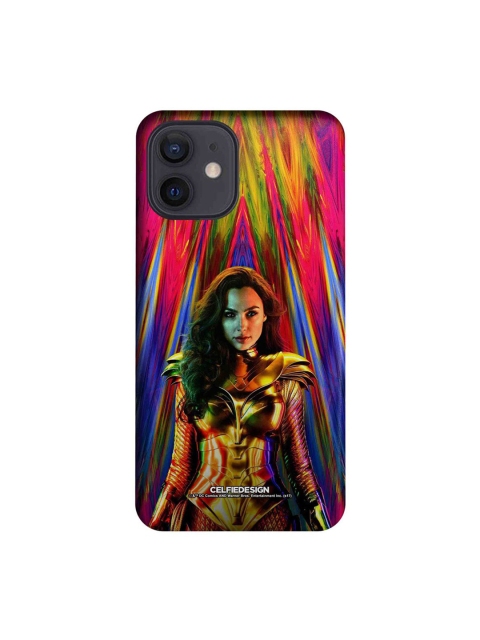 

CelfieDesign Multicoloured Wonder Woman 1984 Slim Back Case for iPhone 12, Multi