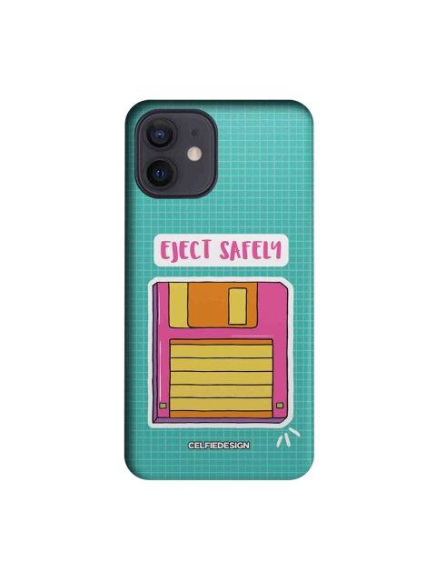 

CelfieDesign Sea Green & Pink Graphic Printed iPhone 12 Slim Case
