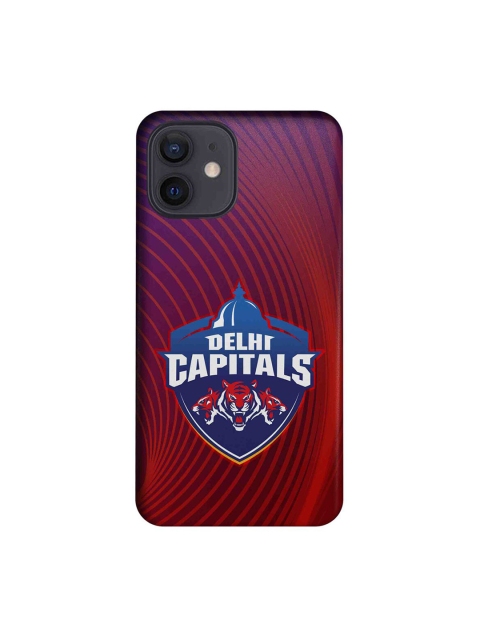 

CelfieDesign Multicoloured Delhi Capitals Roaring iPhone 12 Slim Case, Multi