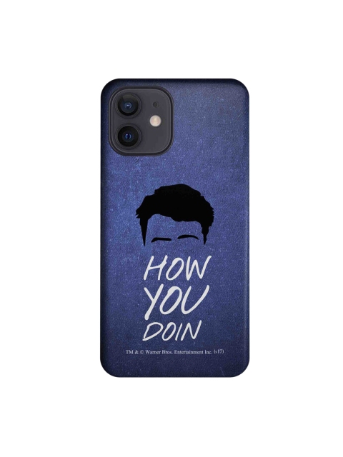 

CelfieDesign Blue Friends How You Doin iPhone 12 Slim Back Case