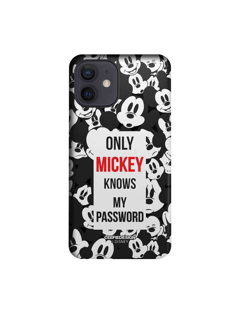 

CelfieDesign Multicoloued Mickey My Password iPhone 12 Slim Case, Multi