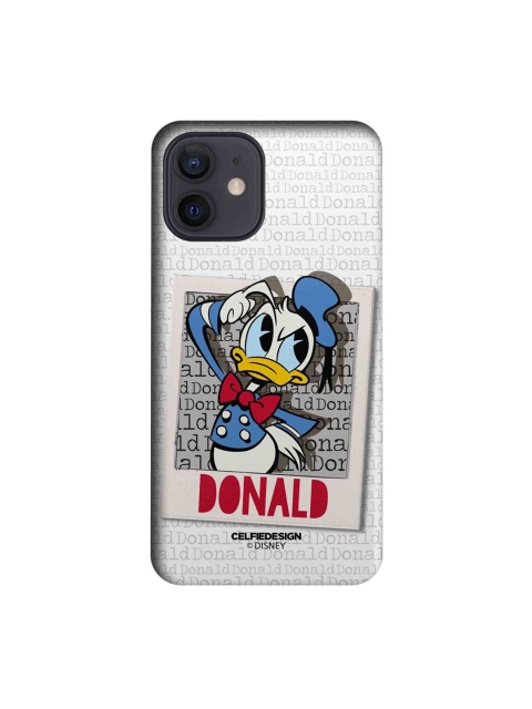 

CelfieDesign Multicolored Hello Mr Donald iPhone 12 Slim Back Case, Multi