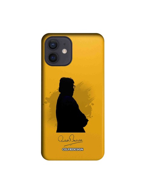 

CelfieDesign Yellow & Black BB With Signature Graphic Printed iPhone 12 Slim Case