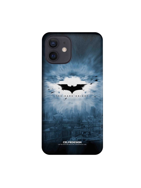 

CelfieDesign Batman Printed iPhone 12 Slim Back Case, Black