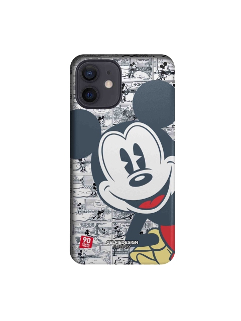 

CelfieDesign Multicoloured Mickey Comicstrip iPhone 12 Slim Case, Multi