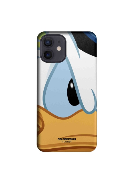 

CelfieDesign White & Yellow Zoom Up Donald Duck Slim Back Case for iPhone 12