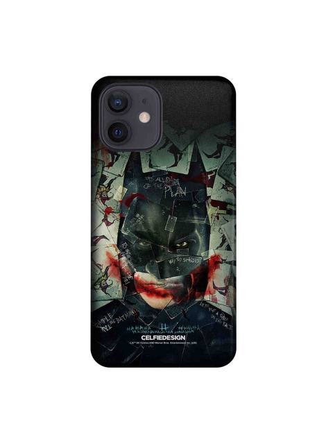 

CelfieDesign iPhone 12 Bat Jocker Printed Back case, Multi