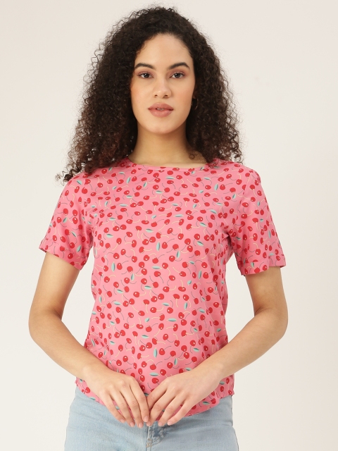 

BRINNS Pink Print Top