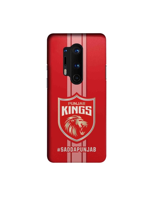 

CelfieDesign Red Punjab Kings Stripes Slim Case For OnePlus 8 Pro