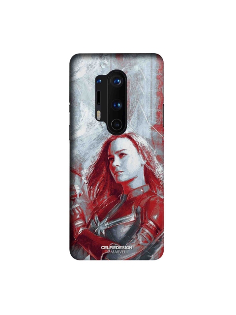 

CelfieDesign Multicoloured Charcoal Art Capt Marvel OnePlus 8 Pro Slim Case, Multi