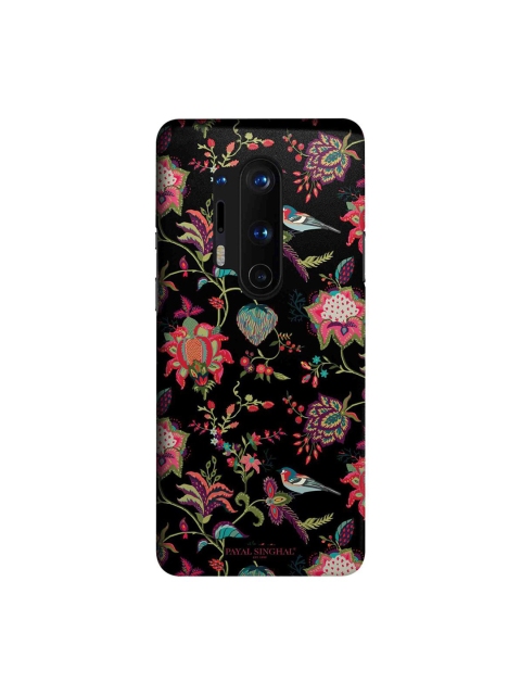 

CelfieDesign Black Payal Singhal Chidiya Black -OnePlus 8 Pro Slim Back Case