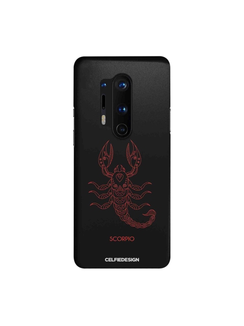 

CelfieDesign Black Scorpio OnePlus 8 Pro Slim Back Case