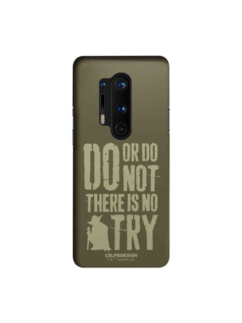 

CelfieDesign Yoda Theory Printed OnePlus 8 Pro Slim Back Case, Olive