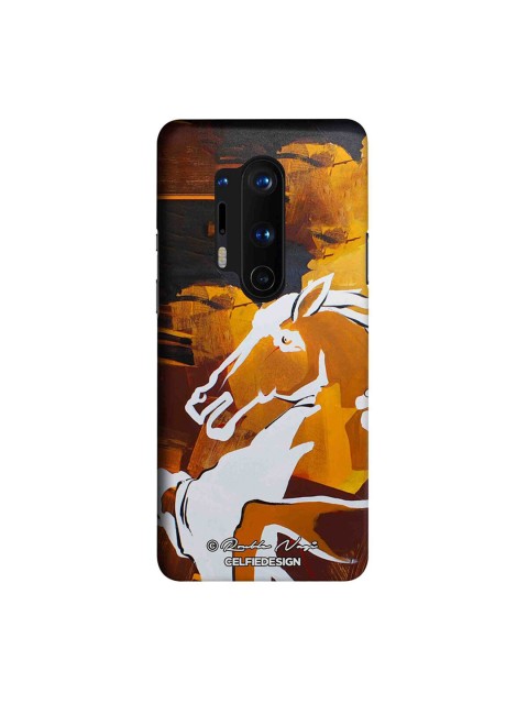 

CelfieDesign Yellow & Black Printed OnePlus 8 Pro Slim Back Case