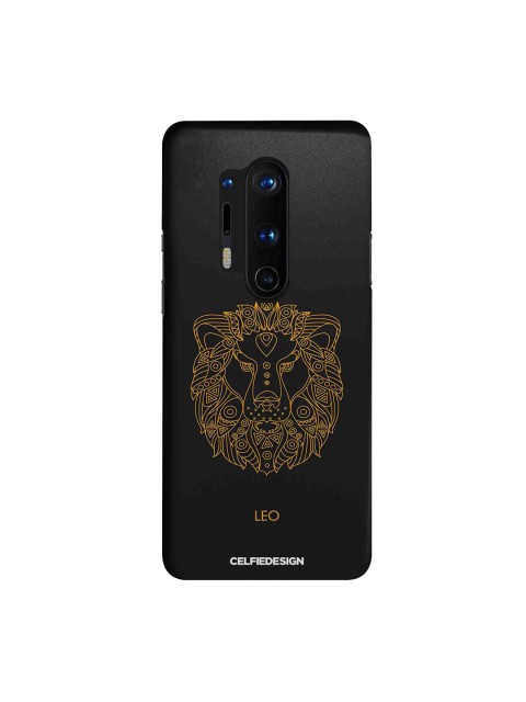 

CelfieDesign Black Leo Slim Back Case for Oneplus 8 Pro