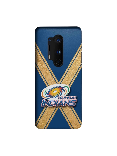 

CelfieDesign Blue & Yellow Mumbai Indians Crest -OnePlus 8 Pro Slim Back Case