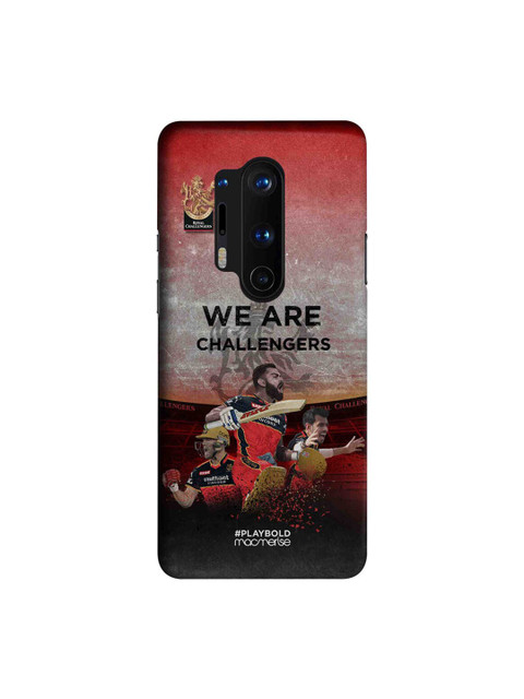 

CelfieDesign Red & Multicoloured RCB Graphic Printed OnePlus 8 Pro Slim Case