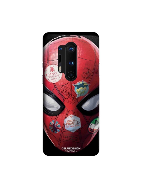 

CelfieDesign Red & Black Spider-Man Slim Back Case for OnePlus 8 Pro