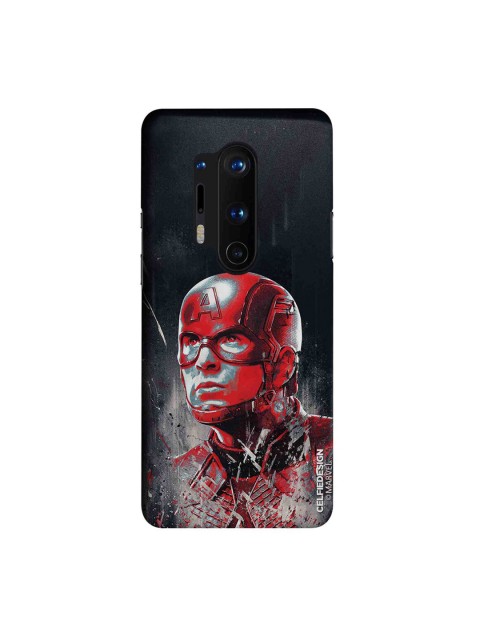 

CelfieDesign OnePlus 8 Pro Captain America Printed Back case, Multi