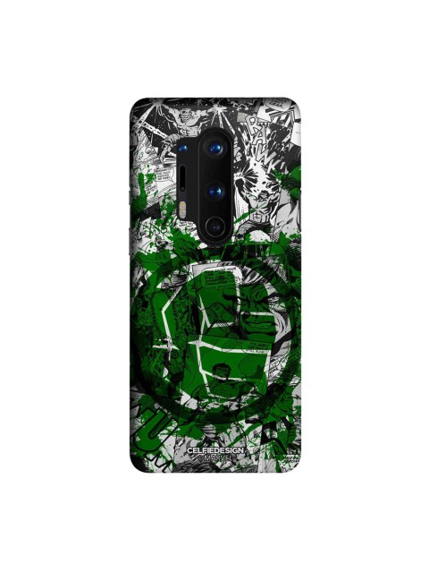 

CelfieDesign Hulk Fist Printed OnePlus 8 Pro Slim Back Case, Green