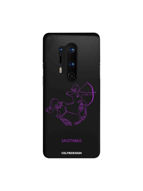 

CelfieDesign Black & Purple Sagittarius Slim Back Case for OnePlus 8 Pro