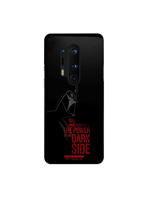 

CelfieDesign Black & Red The Dark Side Print OnePlus 8 Pro Back Case