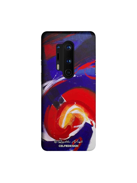 

CelfieDesign OnePlus 8 Pro Waves Printed Back case, Multi