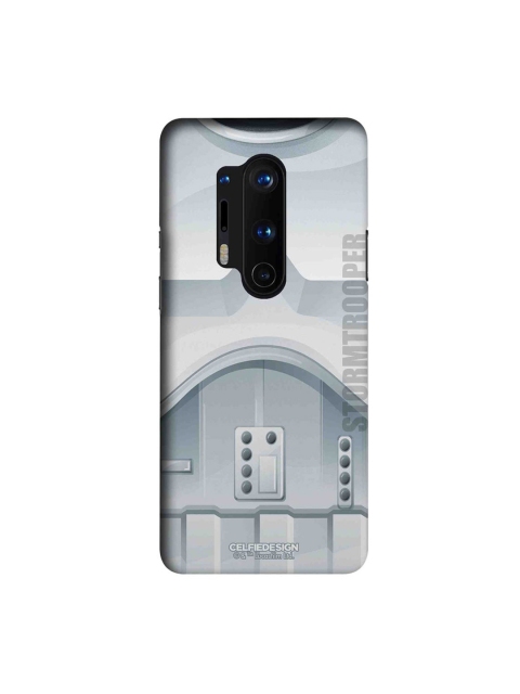 

CelfieDesign Grey Attire Trooper Printed OnePlus 8 Pro Slim Back Case