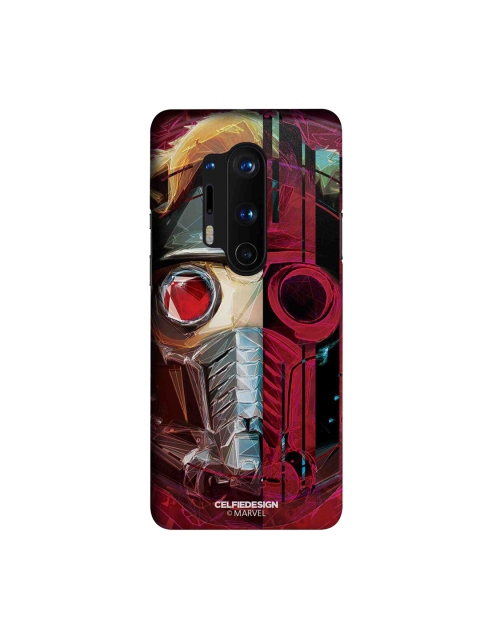

CelfieDesign Red & Blue Grunge Suit StarLord OnePlus 8 Pro Slim Back Case