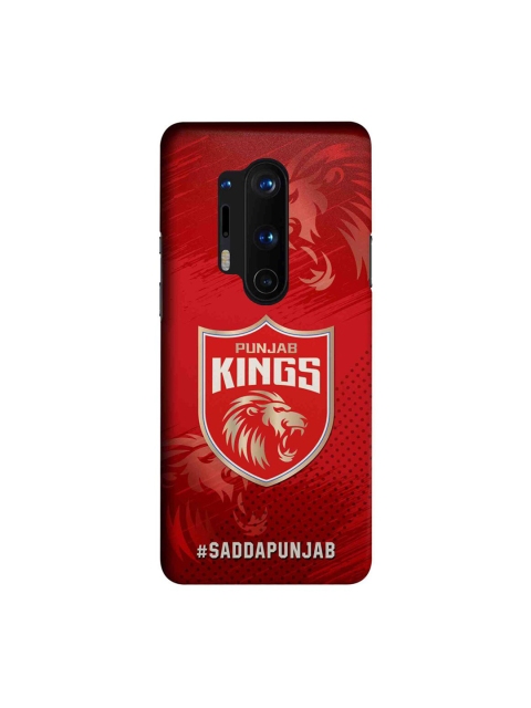 

CelfieDesign Red Punjab Kings Crest Slim Back Case for OnePlus 8 Pro