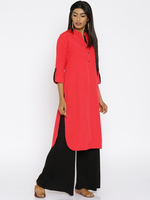 

Soch Outlet Red Kurta