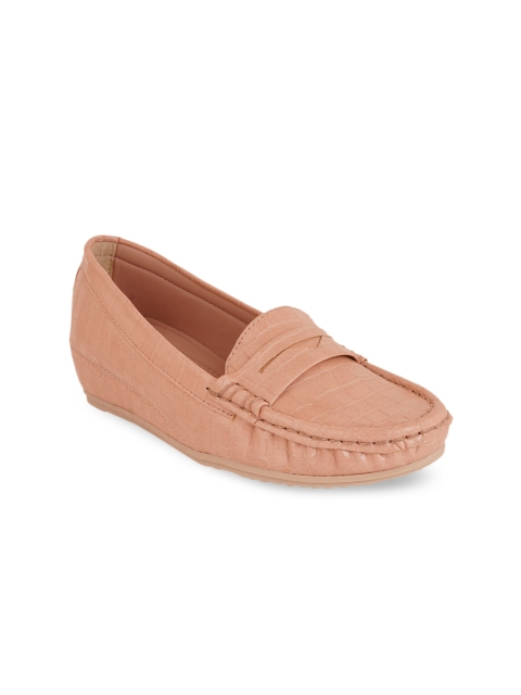 

pelle albero Women Pink Penny Loafers
