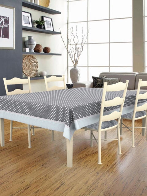 

BIANCA Grey Printed 2 Seater Table Cover