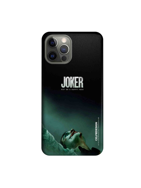 

CelfieDesign Black & Green Rise of the Joker Printed iPhone 12 Pro Back Case