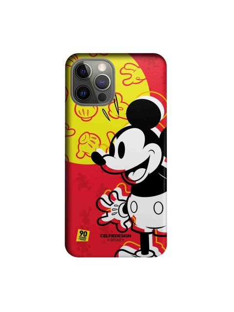 

CelfieDesign Red & Yellow Mickey Red Yellow - iPhone 12 Pro Slim Back Case