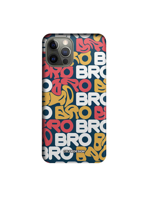 

CelfieDesign iPhone 12 Pro Typography Printed Back case, Multi