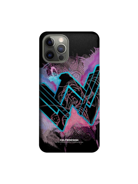 

CelfieDesign Wonder Woman Printed iPhone 12 Pro Slim Back Case, Multi